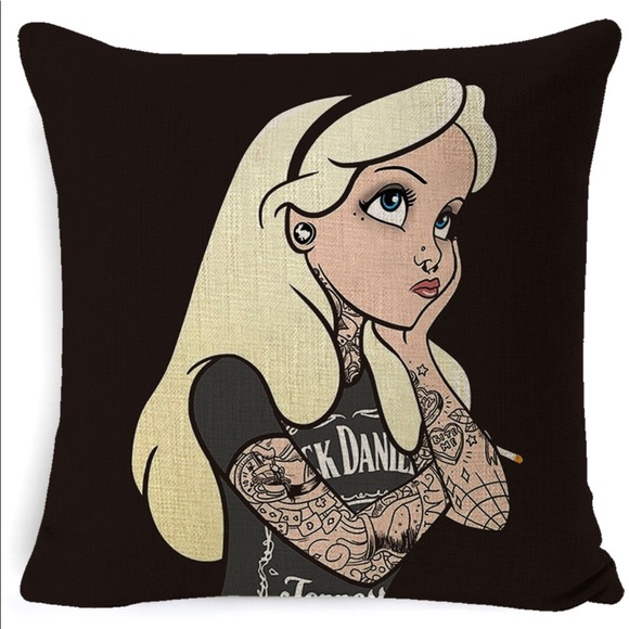 Other - Cindarella Goth Throw Pillow Cover